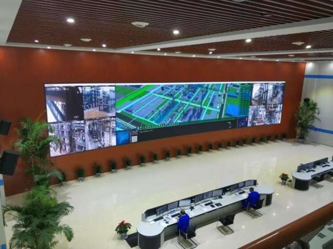 山東匯豐石化指揮中心